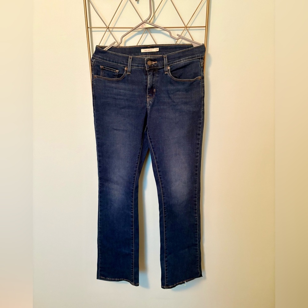 Levi’s Women's Blue Jeans Curvy Bootcut Size 28